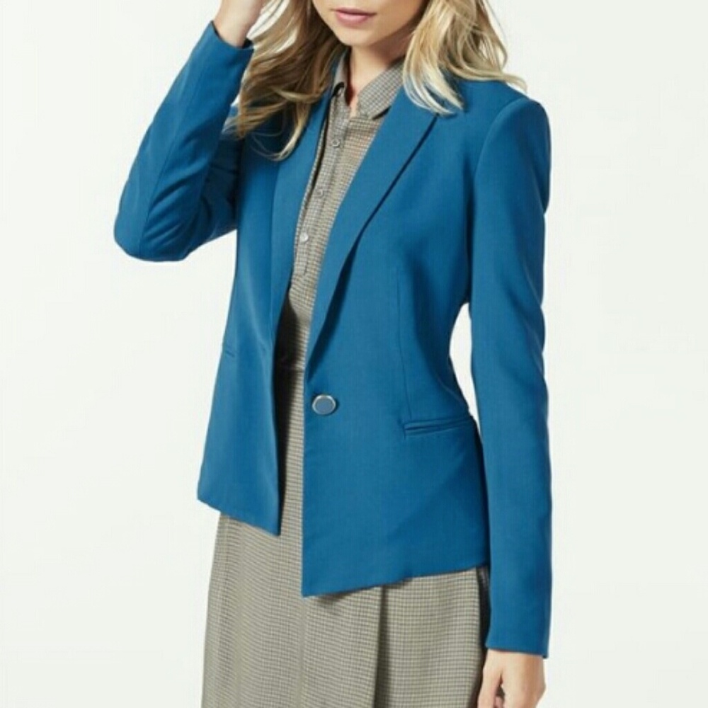 NWT JustFab Blue Blazer